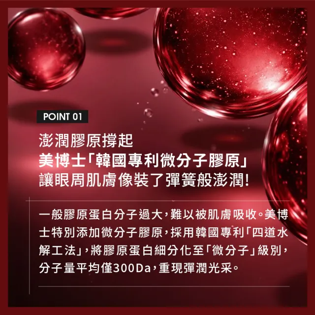 【Dr. May 美博士】新上市!B12紅膠原新生撫紋眼霜20ml(紅外泌眼霜/紅熨斗眼霜)