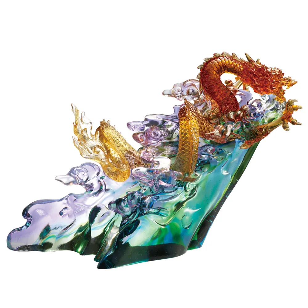 琉園 tittot: 高級ガラス工藝、限定作品、台湾 tittot 琉園】極致高昂(適合各式送禮、藝品欣賞、琉璃作品、水晶玻璃品