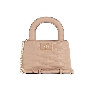 【NINE WEST】AVIVA絎縫手提斜背包-珊瑚橘(140876)