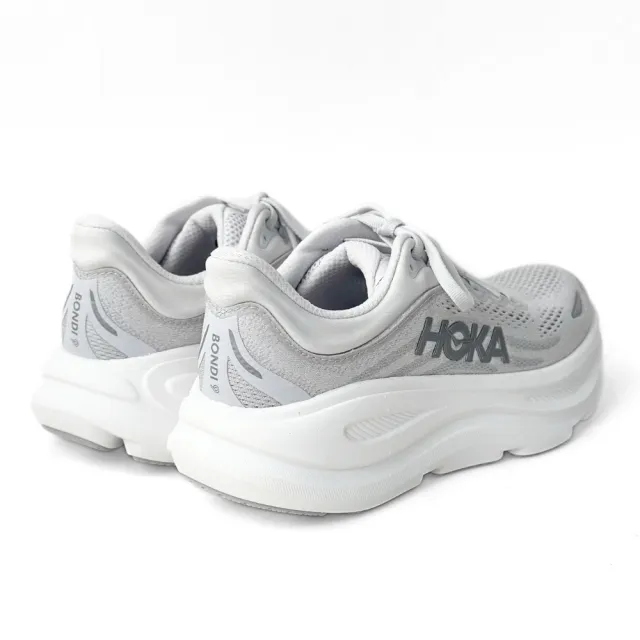 【HOKA ONE ONE】BONDI 9 寬楦厚底運動鞋 女 網布緩震回彈慢跑鞋 潮流舒適休閒馬拉松路跑鞋 1162012