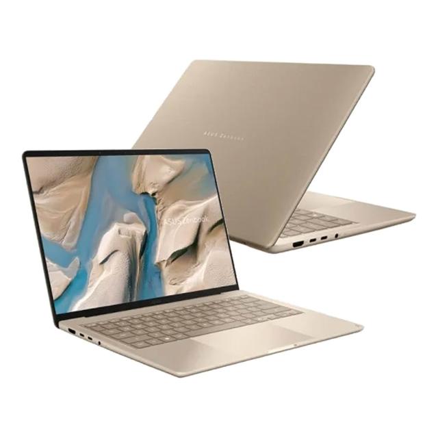 【ASUS 華碩】14吋Copilot+PC AI筆電(Zenbook 14 UX3480QA/Snapdragon X1 26 100/16G/512G/W11/OLED)