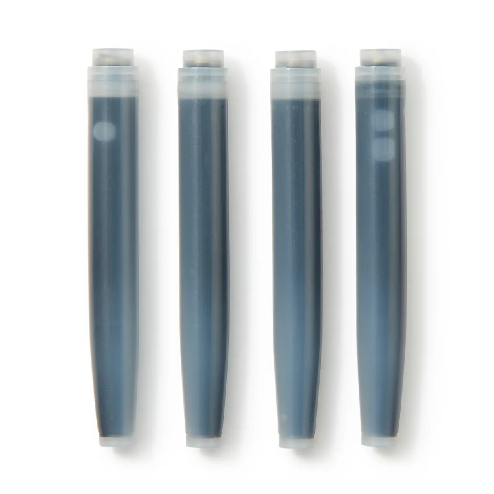 【MUJI 無印良品】聚碳酸酯鋼筆用替芯.黑