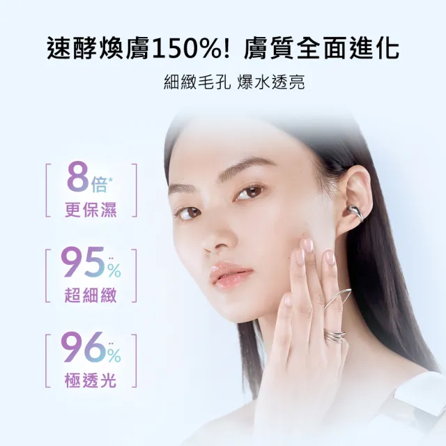 【LANCOME 蘭蔻】官方直營 超極光活粹晶露150mlx2 (LANCOME/超級極光水/化妝水/精華水)
