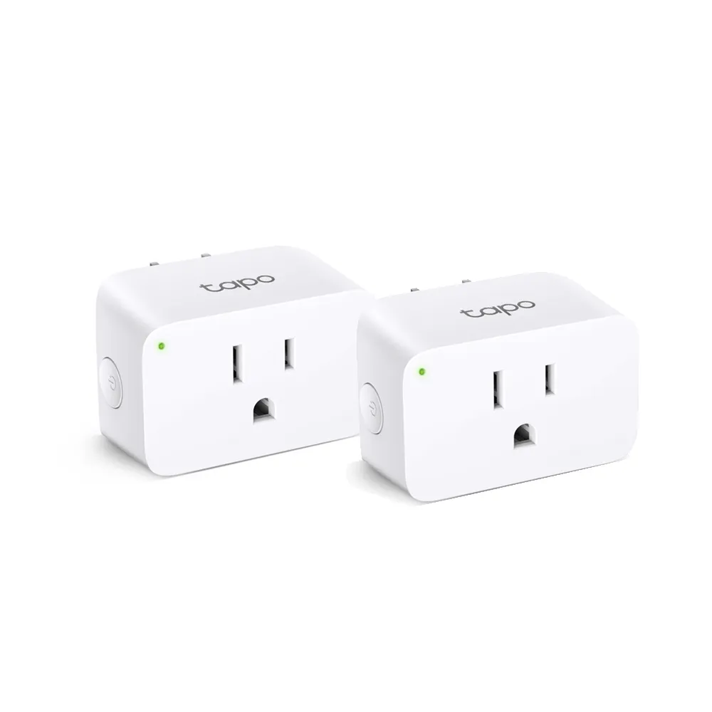 (兩入組)【TP-Link】Tapo P105 wifi無線網路智能智慧插座開關(支援Google 語音助理)
