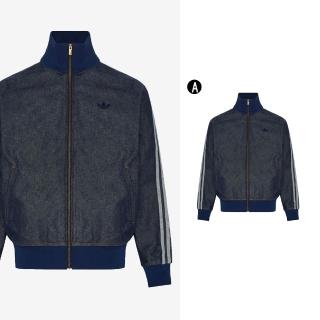 【adidas 愛迪達】牛仔外套 丹寧外套 DENIM FB TT 男 A-LG4857