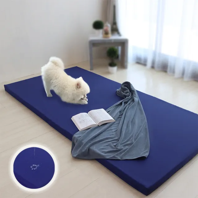 【BEARBED 熊棉】「台灣製」單人厚度5cm 防潑水 3x6尺 彈力床墊 防潑水輕巧彈力床墊