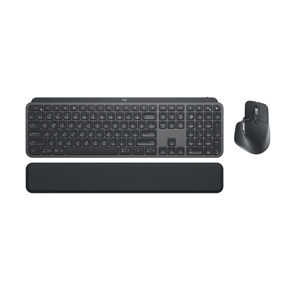 【Logitech 羅技】MX Keys S無線智能鍵盤滑鼠組(藍牙鍵盤、薄膜鍵盤)