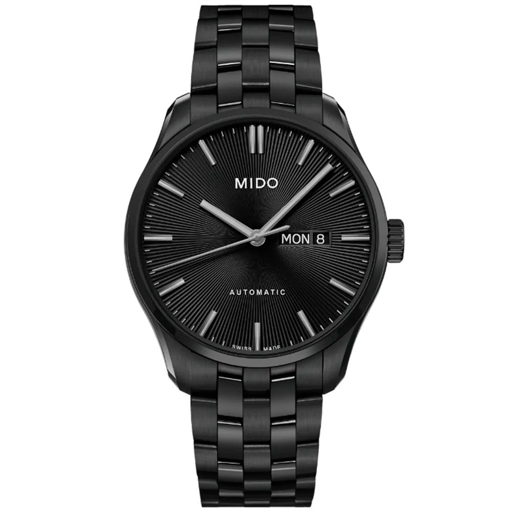 【MIDO 美度】官方授權 Belluna Sunray 皇家艾爾伯特機械錶-42.5mm 開學禮 送禮 推薦(M0246303305100)