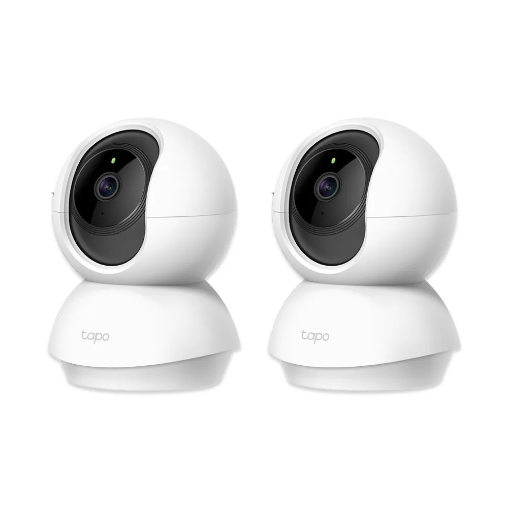 (兩入組)【TP-Link】TC70 1080P 200萬畫素 Wi-Fi可旋轉監視器 哭聲偵測 移動偵測 雙向語音 夜視9M 隱私模式