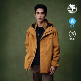 【Timberland】男款小麥色Benton防水外套(A695WP47)