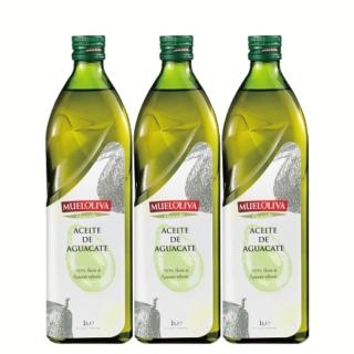 【慕雅利華】西班牙百分之百酪梨油(1000ml X 3瓶)