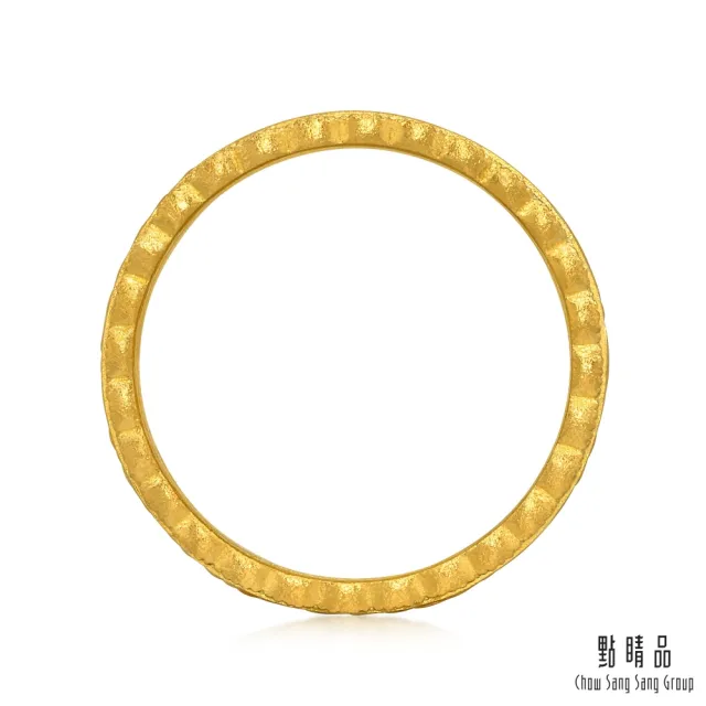 【點睛品】花絲編織 黃金戒指_計價黃金(港圍11號)