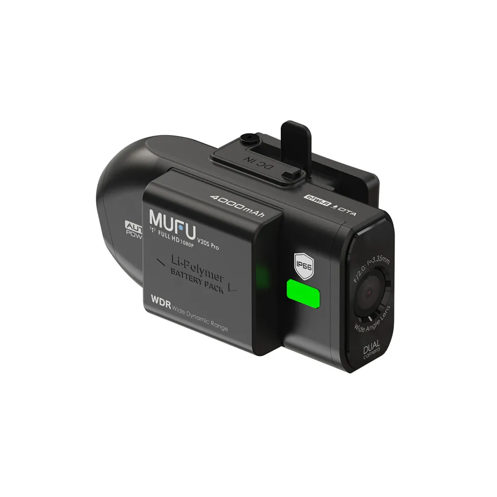 【MUFU】V20S Pro雙鏡頭機車行車記錄器(不含記憶卡)