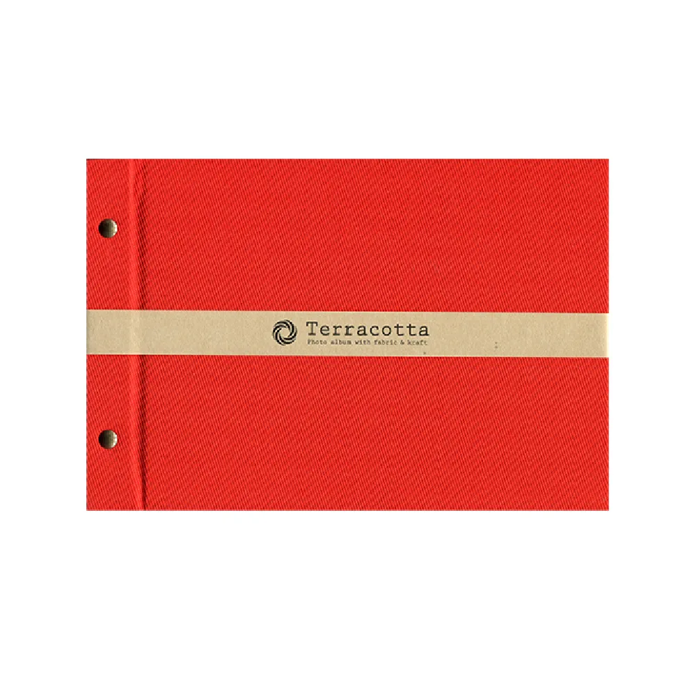【Nakabayashi 仲林】NCL 歐風相本-紅 TER-A5F120-R(原廠正貨)