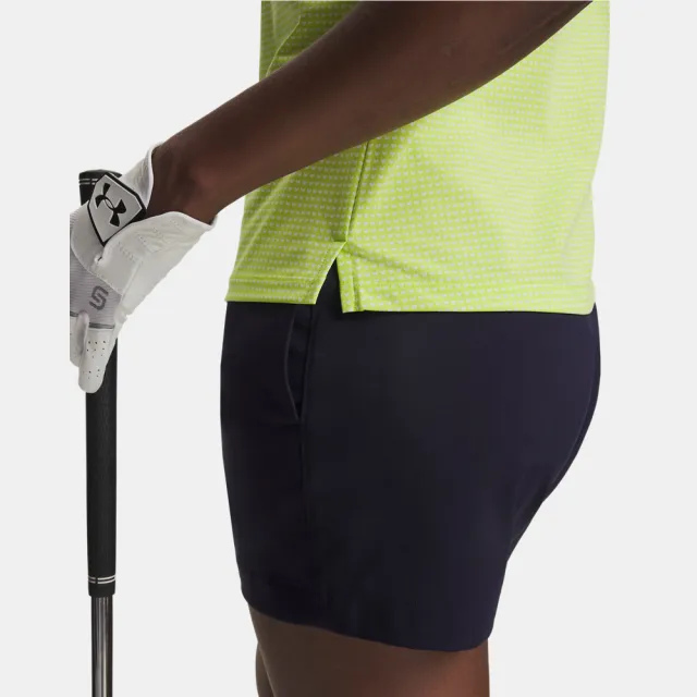 【UNDER ARMOUR】UA 女 ArmourDry 印花短Polo_6015132-394