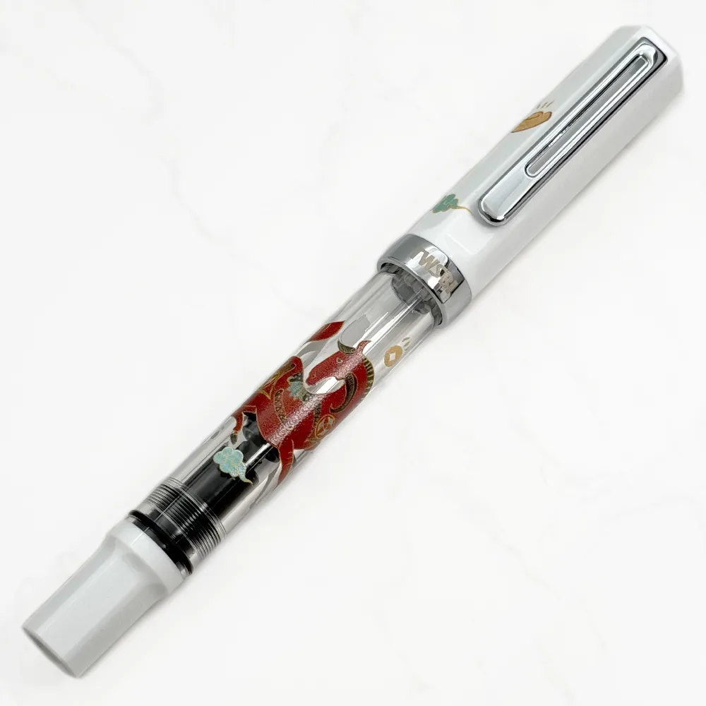 【TWSBI 三文堂】ECO 馬年特別版 白 & 馬 活塞鋼筆(ECO)