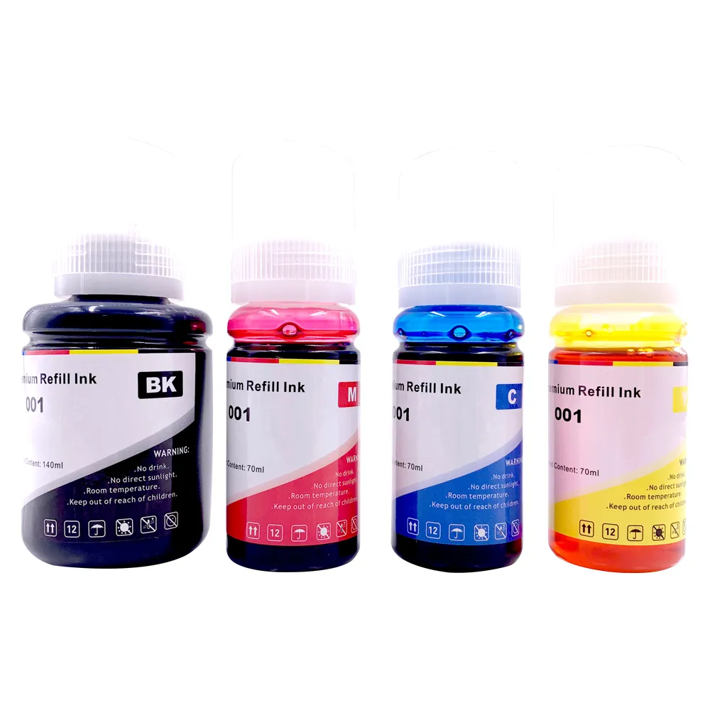 【NEXTPAGE 台灣榮工】For T03Y/C13T03Y100-C13T03Y400系列填充墨水瓶 3黑3彩特惠組(適用於 EPSON 印表機)