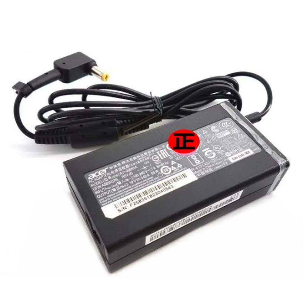 【Acer 宏碁】65W 變壓器 5.5*1.7mm(K50-10 A314 A315 A514 A615 SF314-56G S3-391 S3-951 4810T 5755G)