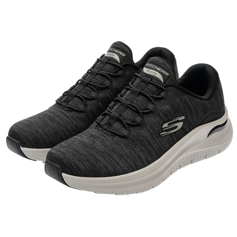 【SKECHERS】男鞋 運動系列 運動鞋 ARCH FIT 2.0(232709BKGY)