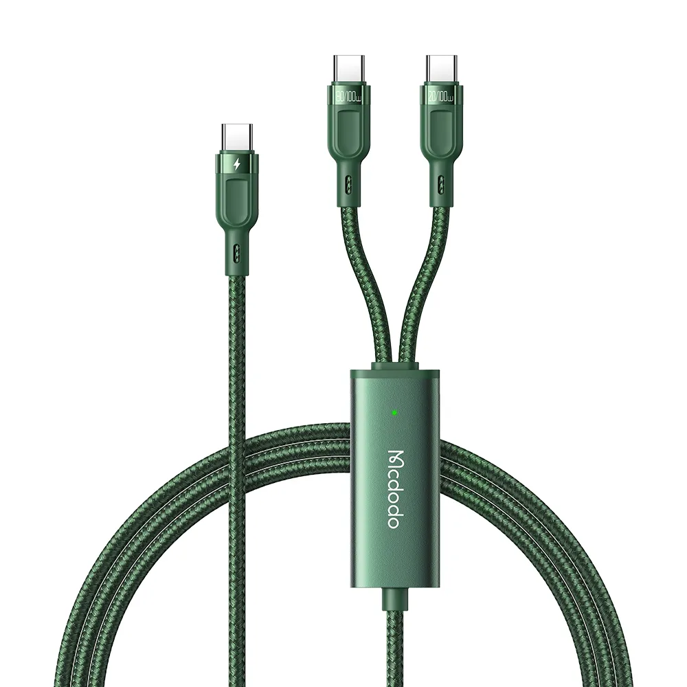 【麥多多 Mcdodo】PD 100W 雙Type-C急速充電線 1.2m(雙Type-C PD100W)