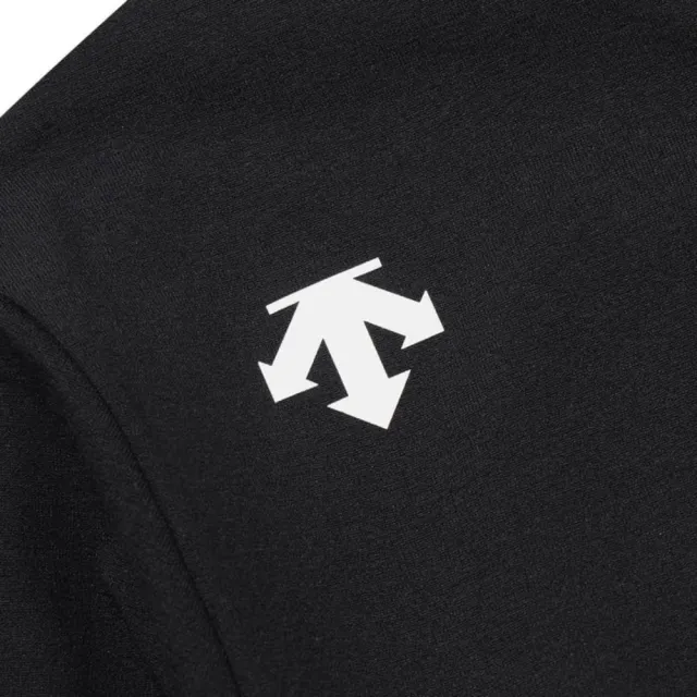 【DESCENTE】長袖上衣 男 快排 [TOUGH] TOUGH LONG SLEEVET-SHIRTS 黑 SR323UTL71-BLK0
