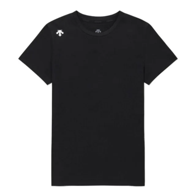 【DESCENTE】短袖上衣 女 快排 [TOUGH] TOUGH SHORT SLEEVE T-SHIRTS 黑 SR323UTS71-BLK0