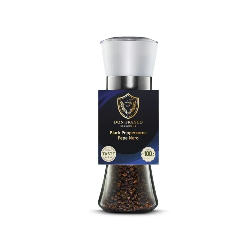 Don Franco黑胡椒粒調味研磨罐100g