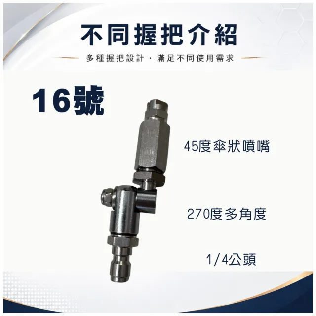 16號販售如圖洗冷氣專用握把霧化噴嘴(按壓握把 開關握把 冷氣握把 握把 陶瓷噴嘴 噴嘴)