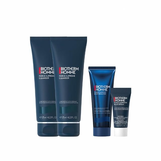 【Biotherm 碧兒泉】官方直營 男仕 極量深層潔面霜 125mlx2(BIOTHERM男性保養)