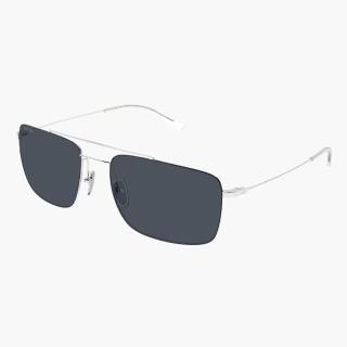 【GUCCI 古馳】方形金屬抗UV太陽眼鏡(GG2256SA-002)