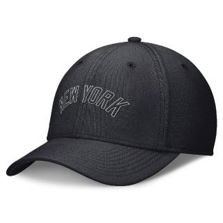 【NIKE 耐吉】MLB NEW YORK YANKEES RISE CAP 098K 紐約洋基隊 深藍 棒球帽 老帽