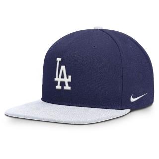 【NIKE 耐吉】MLB LOS ANGELES DODGERS PRO CAP 098G 洛杉磯道奇隊 藍/白 棒球帽 老帽 帽子