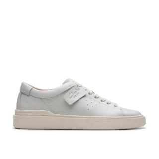 【Clarks】藝動系列 Craft Swift 男款 現代時尚百搭風格正裝休閒板鞋 (CLM76134C白色)