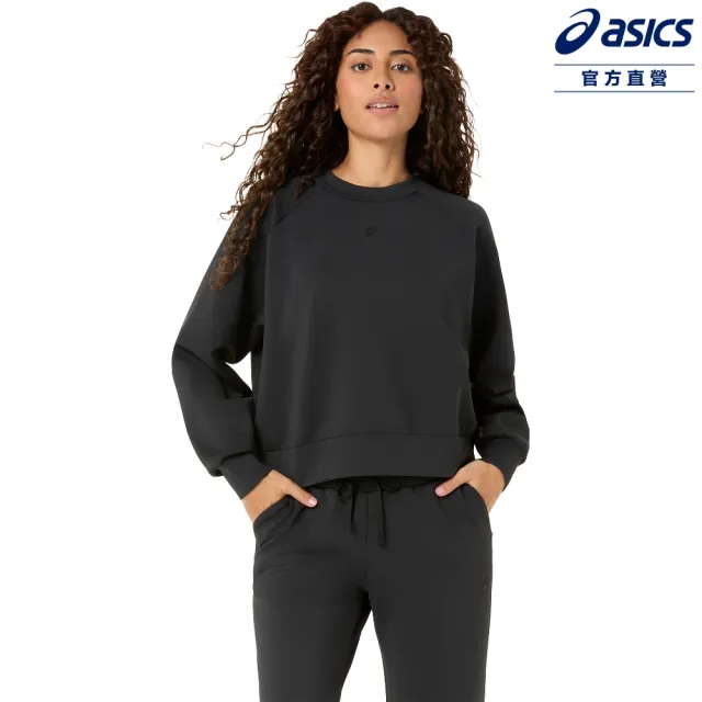 【asics 亞瑟士】長袖上衣 女款 P.LIFE系列 NAGINO 海外版 訓練上衣 2032D370-001