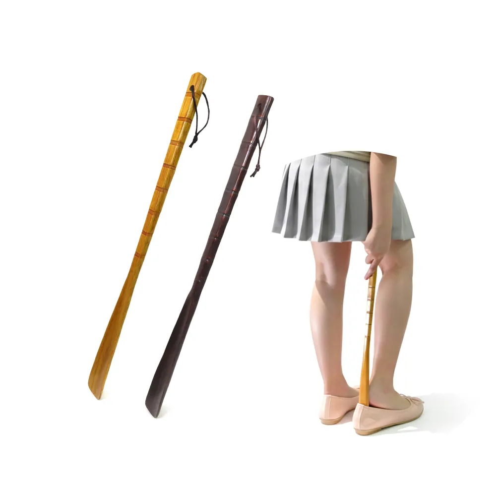 【糊塗鞋匠】A77 竹節荷木鞋拔55cm(2支)