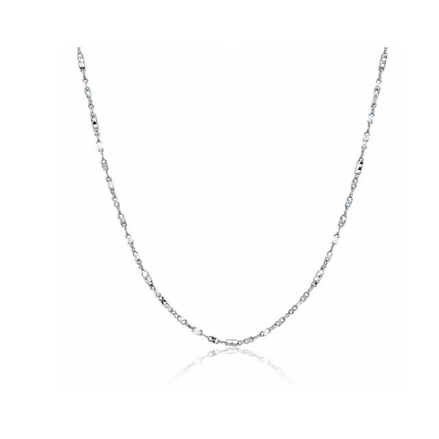 【love pt】PT950鉑金項鍊/白金項鍊 切面鏈項鍊｜45cm｜約1.7mm女款百搭項鍊  (鼎元珠寶 鉑金 A265)