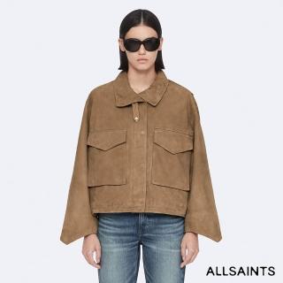 【ALLSAINTS】CLAY 麂皮外套皮衣 W087LD(寬鬆版型)