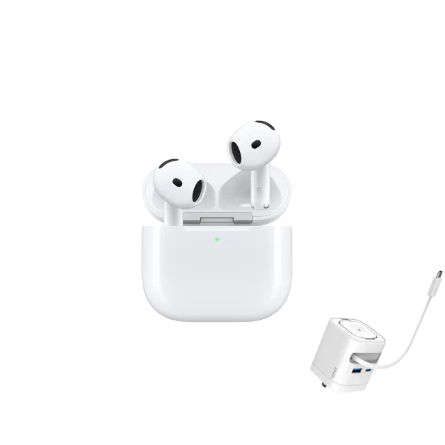 65W四合一快充頭【Apple】AirPods 5 藍牙耳機 無線充電盒(MKFT4TA/A)