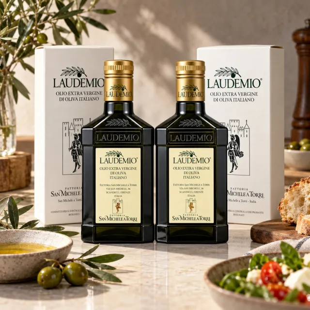 【Laudemio】San Michele 森米西爾 特級冷壓初榨橄欖油 500ml x2入