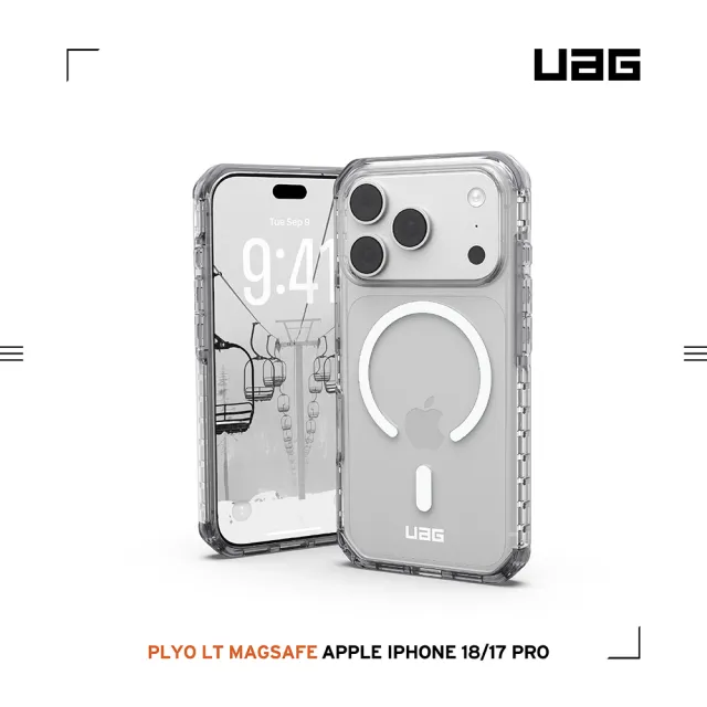 【Apple】iPhone 18 Pro(512G/6.3吋)(UAG磁吸耐衝擊透殼組)