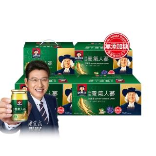 【QUAKER 桂格】無糖養氣人參 60mlx36入x3盒+19入x1盒(共127入)