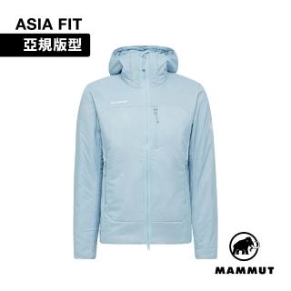 【Mammut 長毛象】Rime IN Hooded Jacket AF 保暖繩化纖連帽外套 星雲灰 男款 #1013-04110