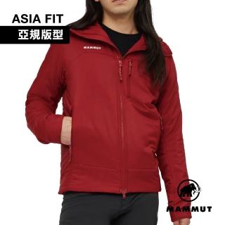 【Mammut 長毛象】Rime IN Hooded Jacket AF 保暖繩化纖連帽外套 深經典紅 男款 #1013-04110