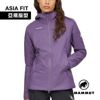 【Mammut 長毛象】Rime IN Hooded Jacket AF W 保暖繩化纖連帽外套 帕洛亞紫 女款 #1013-04120