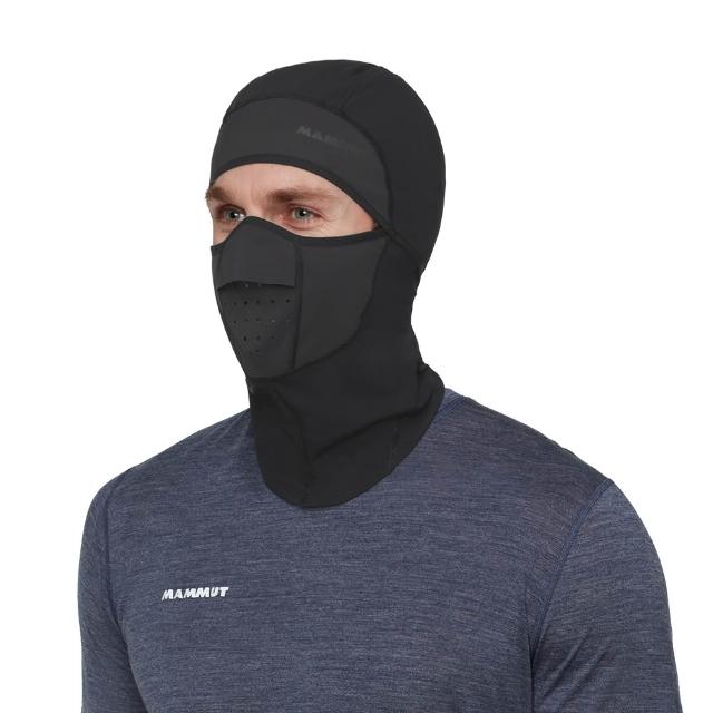 【Mammut 長毛象】Balaclava Arctic WS 三層軟殼防風保暖頭套 黑色 #1191-02030