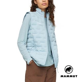 【Mammut 長毛象】Sender IN Vest W 保暖繩化纖立領背心 星雲灰 女款 #1013-05220