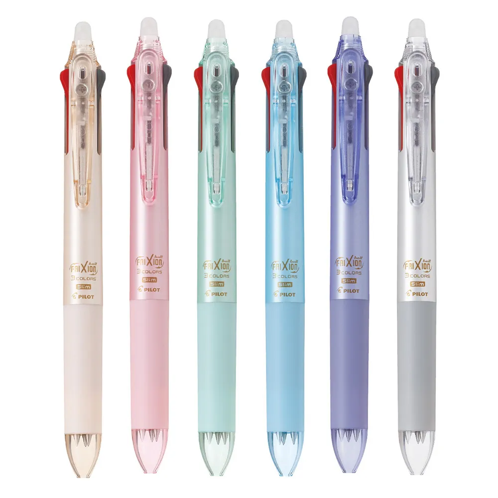 【PILOT 百樂】LKFBS-60UF 3色按鍵魔擦筆0.38mm(辦公 學生 開學 文具)