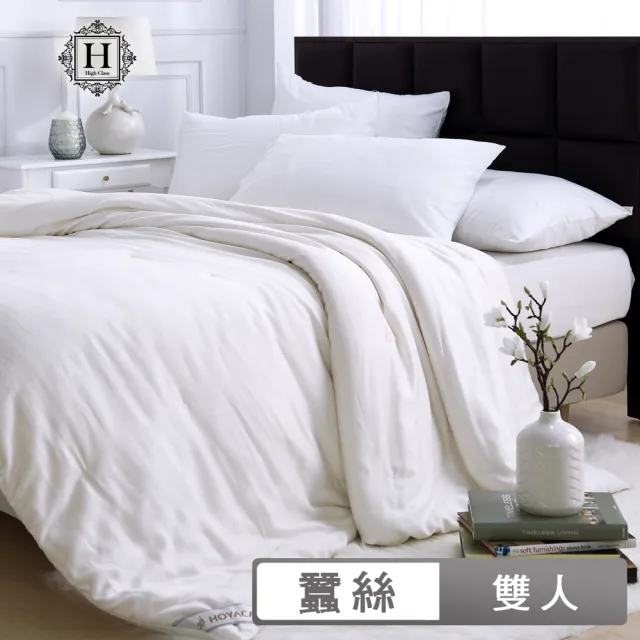 【HOYACASA 禾雅寢具】特級手工長纖蠶絲被-雙人(180x210cm) 速達 四季被 冬被