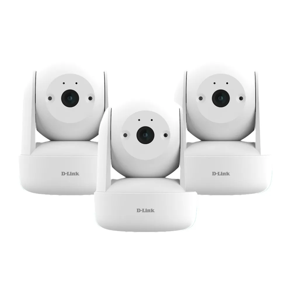 (三入組)【D-Link】DCS-6501LH 2K迷你旋轉無線網路攝影機