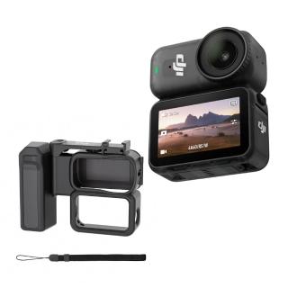 【DJI】OSMO NANO 標準套裝 運動相機 公司貨-64GB版本 街拍保護框握把套組 (限時再送1年版CARE)